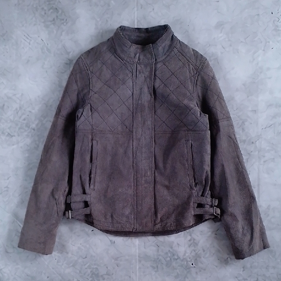 Danier Jackets & Blazers - Danier Leather Quilted Moto Jacket